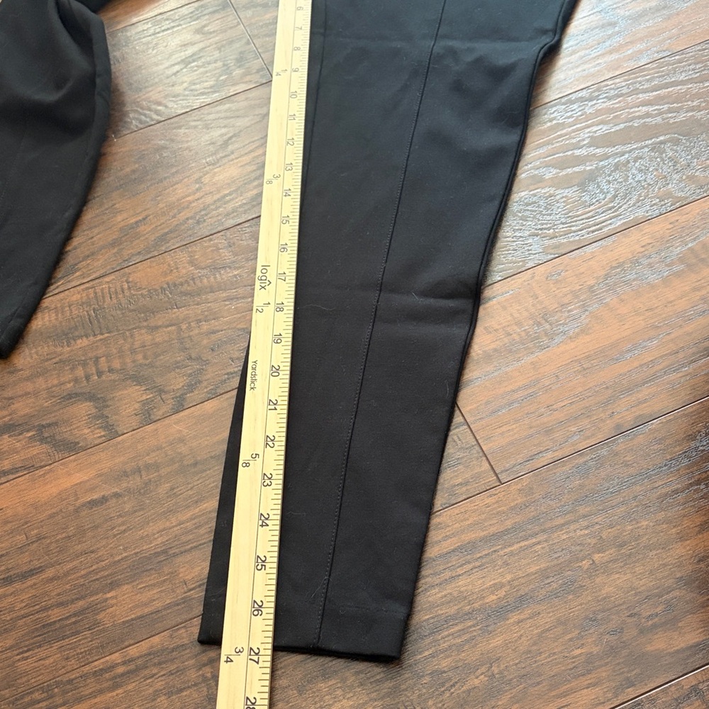 J. Jill Pointe Black Elastic Waist Leggings - Picture 8 of 9